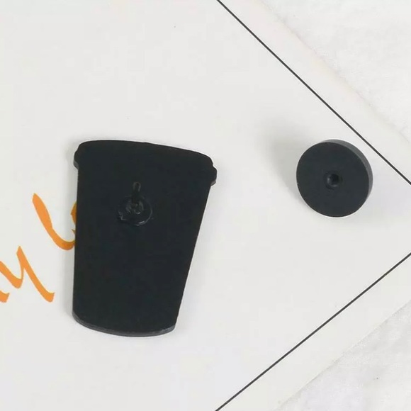 NEW Witch’s brew coffee cup pink jewelry brooch pin - Picture 5 of 5